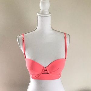 VS peach swim top - size 34B
